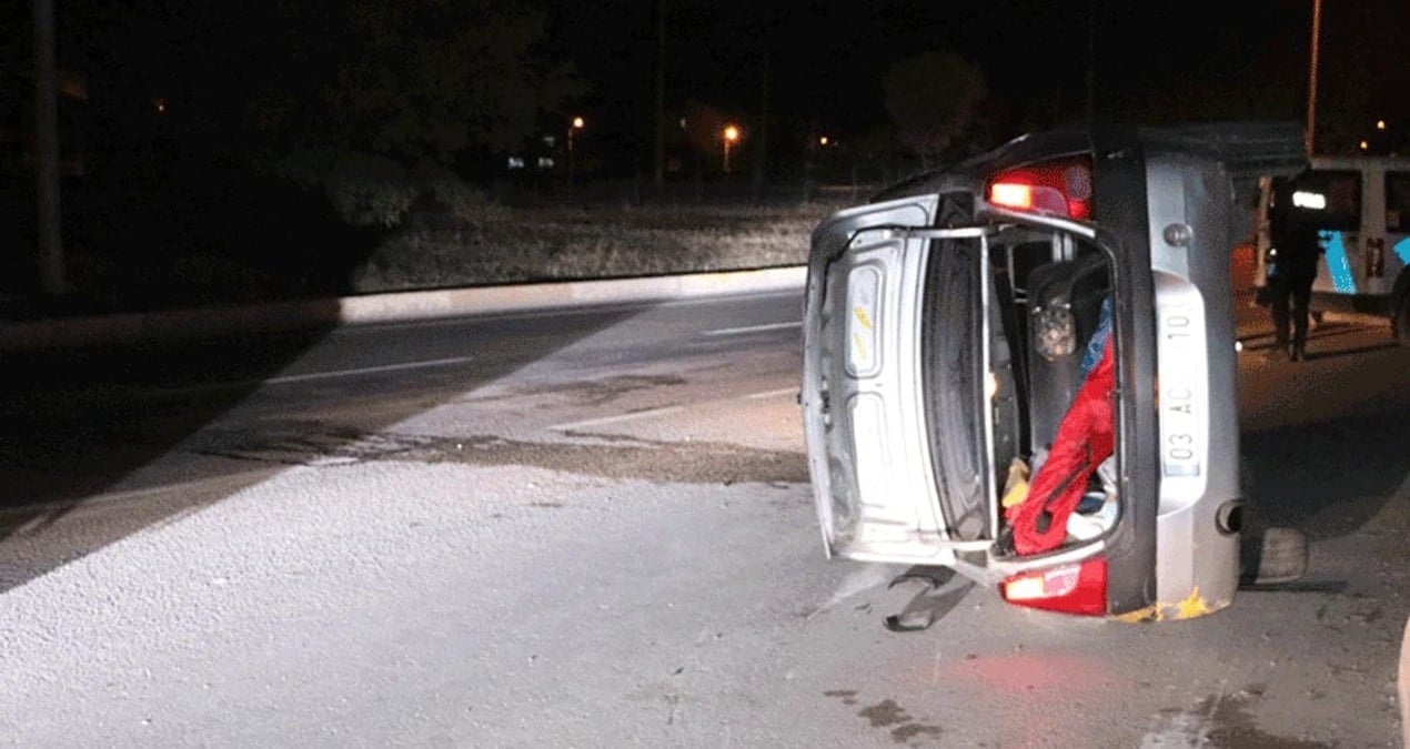 Afyonkarahisar’da dehşet verici kaza