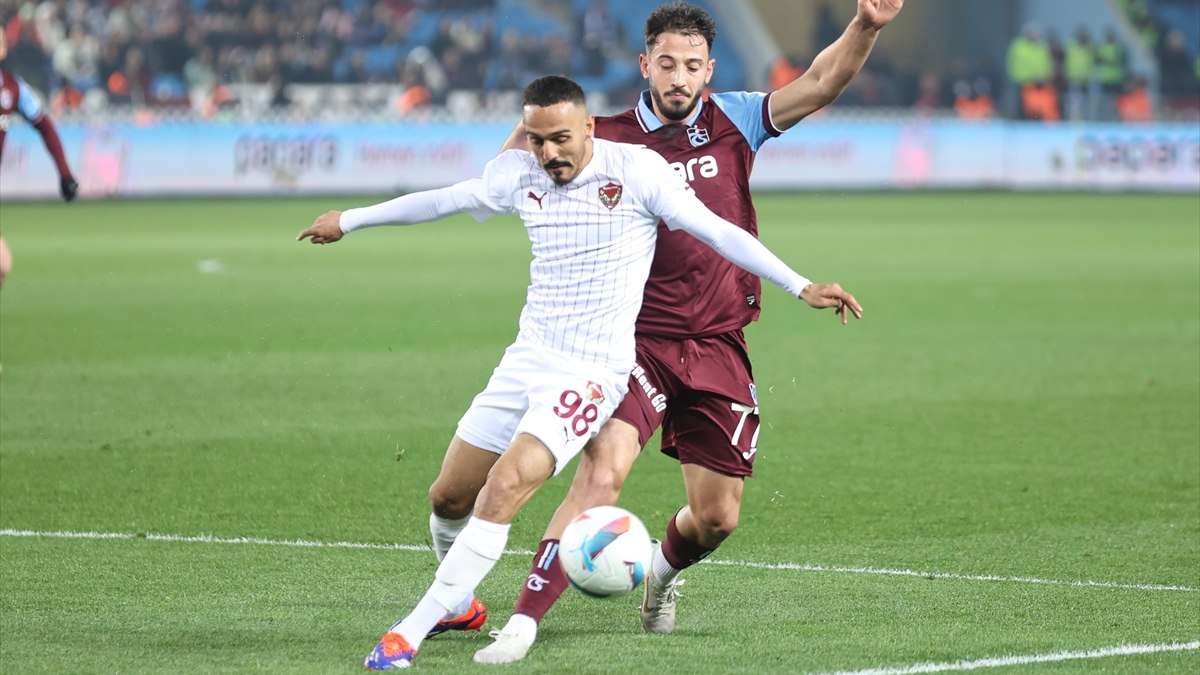Trabzonspor evinde Hatayspor’a kaybetti